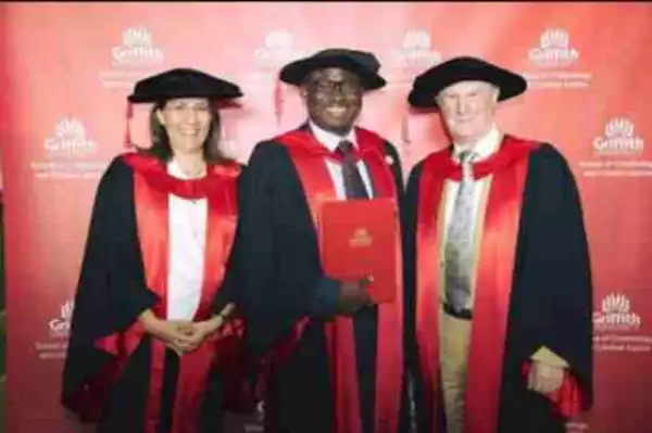 Whoa!! Former Lagos Conductor Bags Ph.D Degree From Australian University